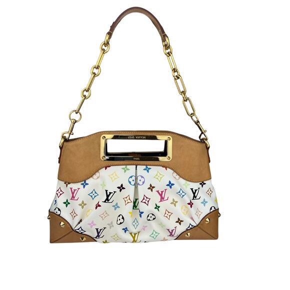 Louis Vuitton Monogram Multicolore Judy MM bag, Takashi Murakami. - Picture 10 of 10